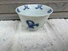 Chinese Antique Blue And White Figures Porcelain China Cup With Mark