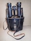 Vintage No  1254346 Carl Zeiss Jena Silvarem Binoculars 6x30 W  Leather Case