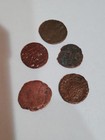 Lot Of 5 Ancient Roman Coins   13 - 16 Mm  8 0 Gr Total