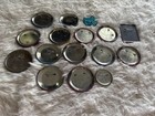 Vintage Disney Button Pins Lot  16 Count  Mickey Minnie Disneyland Walt Disney W