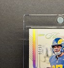 Puka Nacua Rookie 2023 Flawless Sick Rams Horn Patch Silver Holo Foil Sp  20 Rc