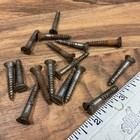 Set Of 16 Singer Antique Treadle Sewing Machine Screws To Attach Drawer Frame