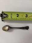 Antique Sterling Silver Souvenir Spoon - Pikes Peak  Colorado  3 1 2 Inches