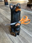 Rare One  Big Sky Carvers Bear Bear 11 5  Hand Carved Wood Montana Jeff Fleming