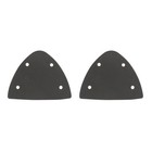 Polished Aluminum Headlight Turn Signal Cover Kit For Peterbilt  pair 