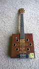 Lost City Cigar Box Four String Guitar baritone Ukulele - Acoustic electric