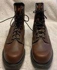 Vintage Red Wing 953 Supersole 8  Work Boots Brown Leather Soft Toe Size 11 1 2b