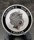 2022 Niue  1 Dollar Silver Spinner Dolphin 1 2 Ozt   999