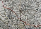 Original 1843 Antique Map Of Hampshire A Genuine Old Chapman   Hall Map