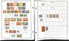 Tunisia Stamp Collection On 22 Minkus Pages  1888-1968 French  bh 