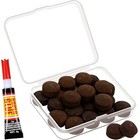 Billiard Cue Tips 13mm 20pcs Glue On Leather Medium Hardness Pool Stick