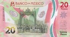 Mexico P132 P138  p133  Axolotl Ajolote Bicentennial Set 20 Pesos 50 Pesos Unc P