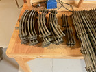 Vintage Lionel Train O Gauge Tubular Lot Of 49 Track  Pieces - Strait And Curved