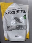 Re-sealable Pure Mango Butter 1 Lb - Cold Pressed   Perfect For Skin   Hair