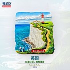 England White Cliffs Dover Lighthouse Resin Fridge Magnet Refrigerator Tourist