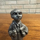 Michael Ricker Pewter Figure - Lawyer 3-1 4  Tall