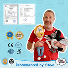 Steve And Maggie Plush Toys  For Children 1 Year And Up  Soft Bird And Character