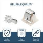 Dryer Door Latch Strike Kit Replacement Part For Whirlpool Kenmore Roper