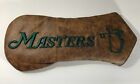 Masters Golf Driver Headcover Leather Brown 2025 Pga New