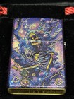 Rare Zippo Lighter Unwavering Love Until Death Skull With Exclusive Box