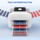Card Shuffler Rechargeable Auto Fast For Poker Blackjack Texas Hold   em Bridge