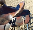 Vintage Fred Mueller  - Western Saddle Rounded Skirt  - 14  Seat