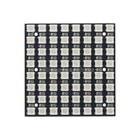 Ws2812 8x8 64 Led Matrix Led 5050 Rgb Full-color Driver Black Board For Arduino