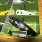 Vintage Helin Flatfish Lure Lot Of 8 Wood   Plastic Giant Chrome T60 T4 Spotted