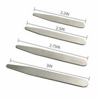 For Mens 10-40 Metal Collar Stays 10 Magnets Dress Shirts Premium Stainless Iron