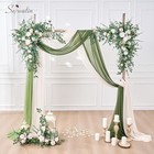  200 Pcs Mixed Artificial Eucalyptus Stems   babys Breath Artificial 200pcs