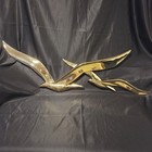 Vtg Syroco Gold Seagull Birds In Flight Wall Art Mid Century Modern 48  1968