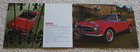 Mercedes-benz Sales Brochure 220 230 250 280sl 280se 300sel 600 Vtg 12pg  68  69