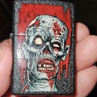 Zippo Black Skull Zombie Gothic Lighter Made In Usa Bradford Pa