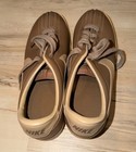 Rare Vintage 80s Nike Bowling Shoes   original Brown Leather Size 7 5 