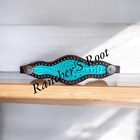 Western Horse Tack Set   Turquoise With Brown Tack Set