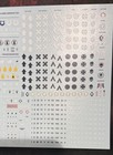 Space Marines Water Slide Decals Warhammer 40k Various Capters