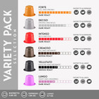 Espresso Italia 100 Variety Pack Pods Compatible With Nespresso Original Line Ma