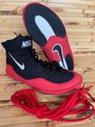 Nike Inflict 3 Wrestling Shoes Brand New Rare Red Black Collectibles Size 7