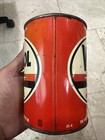 Vintage Full Veedol Motor Oil Can Metal Quart Vintage Original Tidewater Nice 
