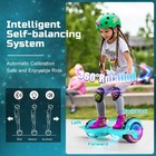 New 6 5  Kids Hoverboard W  Bluetooth   Led Lights Self Balancing Scooter Ul2272