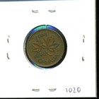 1940 Penny 1 Cent Canada Copper Canadian One Cent Coin  1020