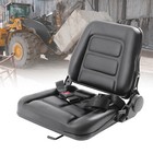 Universal Black Forklift Seat Fits For Clark Cat Hyster Yale Toyota Mitsubishi