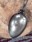 Antique Sterling Silver Santa Fe Souvenir Spoon 1890s Twist Filigree  4 25 