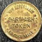 Central Point Carwash - No Cash Value Car Wash Token 25mm  c2040 