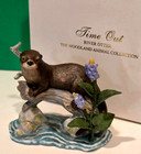 Lenox Time Out River Otter -- 1996 Woodland Animal Sculpture --- New In Box