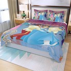 Disney Princess Cinderella Print Duvet Cover Set  3pcs  Quilt Cover   Pillowcase