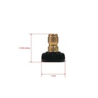 Spray Tip Nozzle Set For Many Craftsman  Ryobi Pressure Washers With 1 4  Qc