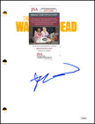 Robert Kirkman Signed Autograph The Walking Dead Pilot Script Screenplay Jsa Coa
