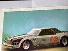 Vintage Stock Car Race Ford Granada  43 Autographed Dick Trickle Poster Print