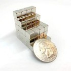 N48 Neodymium Rare Earth Magnets Cube 1 4  Inch 7mm  64pcs